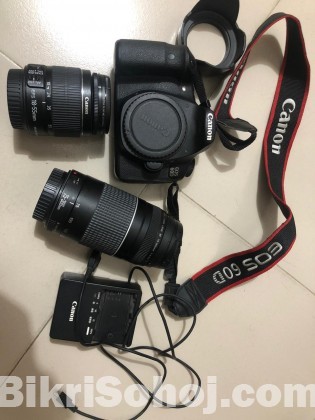 Canon EOS 60D w/ lenses